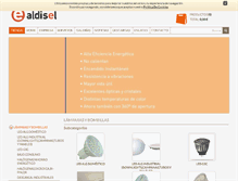Tablet Screenshot of aldisel.com